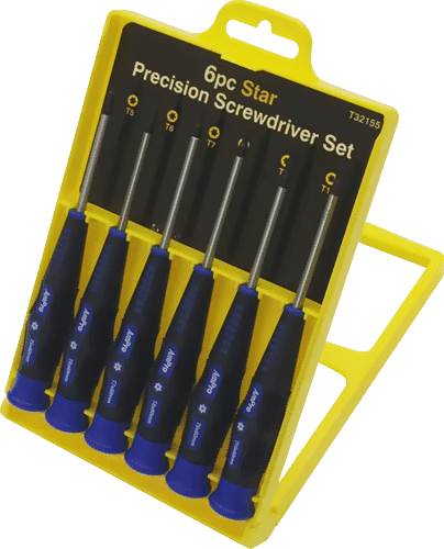 AmPro T32155 Precision Torx Screwdriver Set 6pc