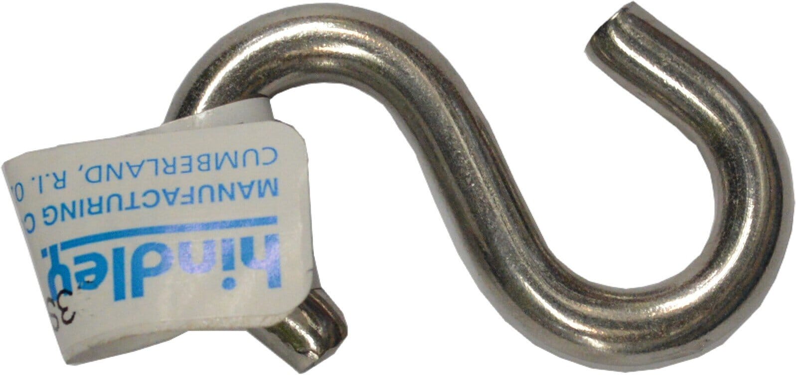 Hindley S-Hook - Stainless Steel #35SS 8mm x 63mm Tagged