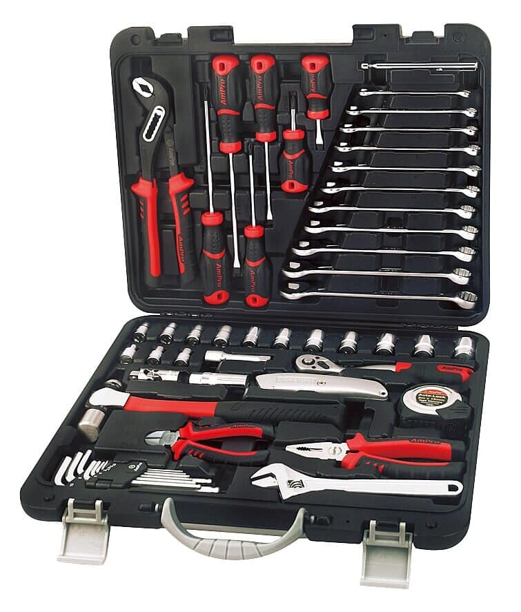 AmPro Socket & Tool Set 3/8"Dr 52pc (in Blowcase)