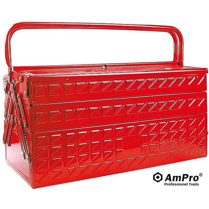 AmPro Tool Box Cantilever 5 Tier 470mm x 220mm x 295mm