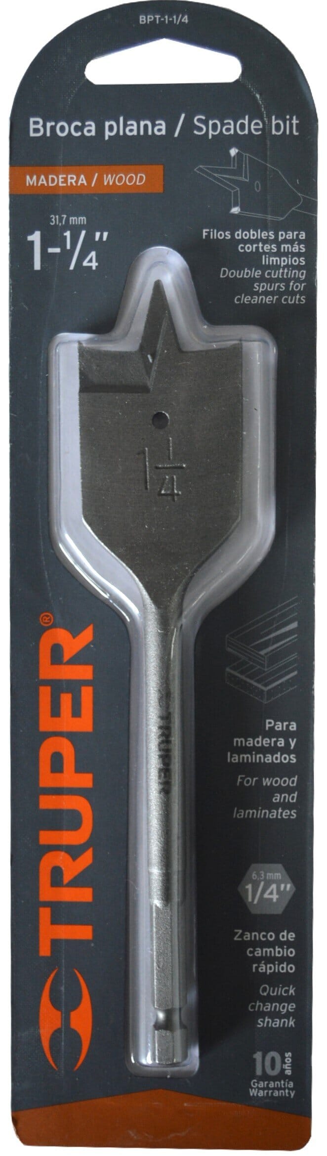 Truper Spade Bit 32mm