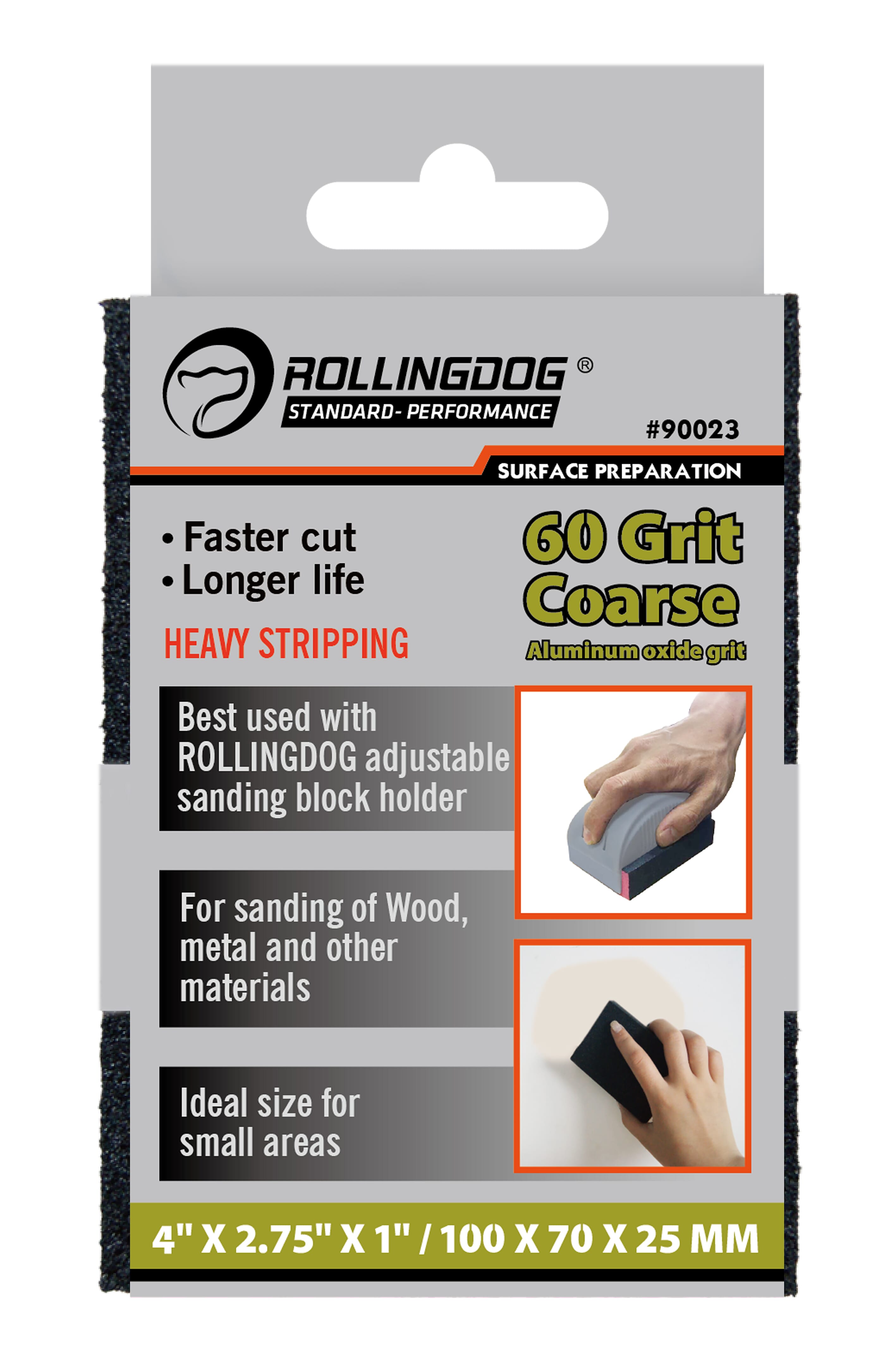 Rolling Dog Sanding Sponge 60grit