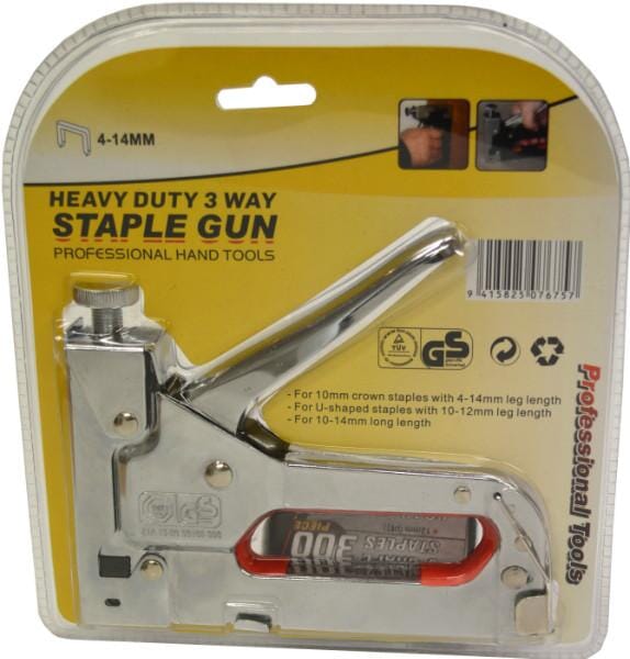 Kema Saco Staple Gun - Heavy Duty 3-Way