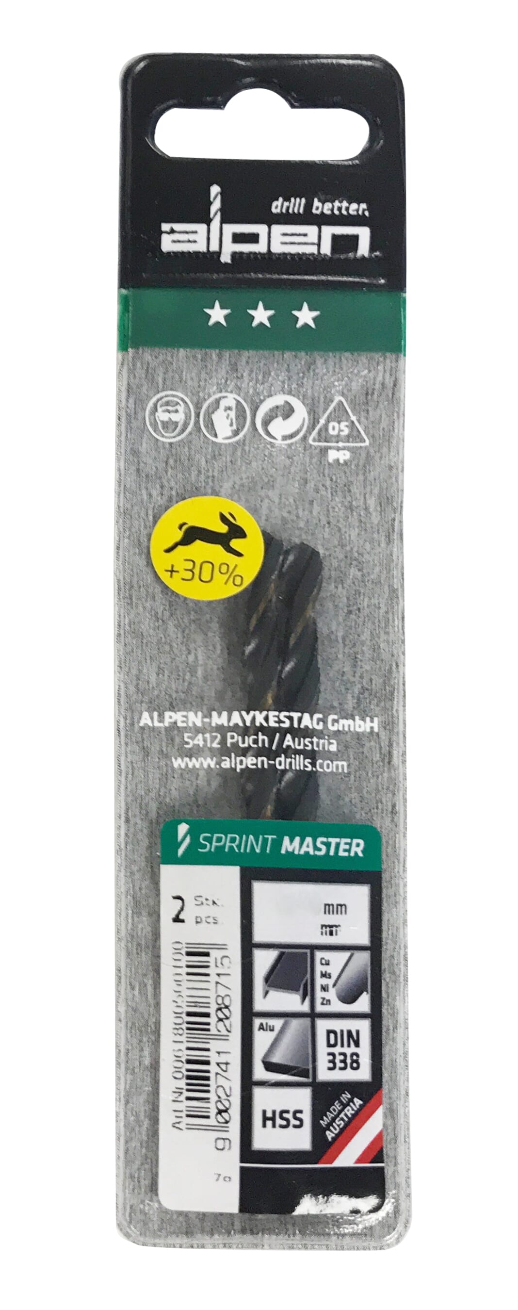 Alpen Series 618 Sprint Master in Plastic Wallet