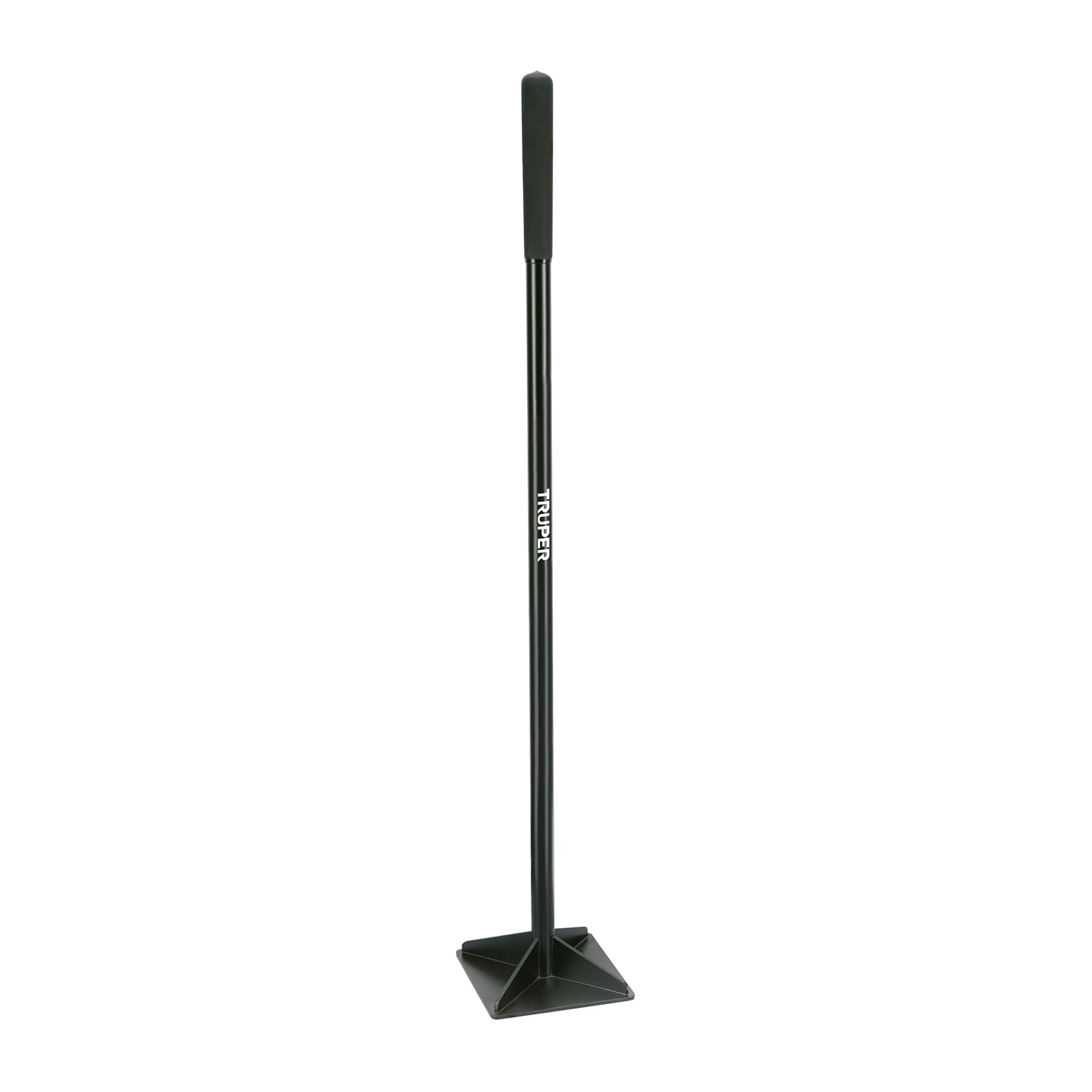 Truper Tamper 200mm Square with 1240mm Steel Handle 12lb