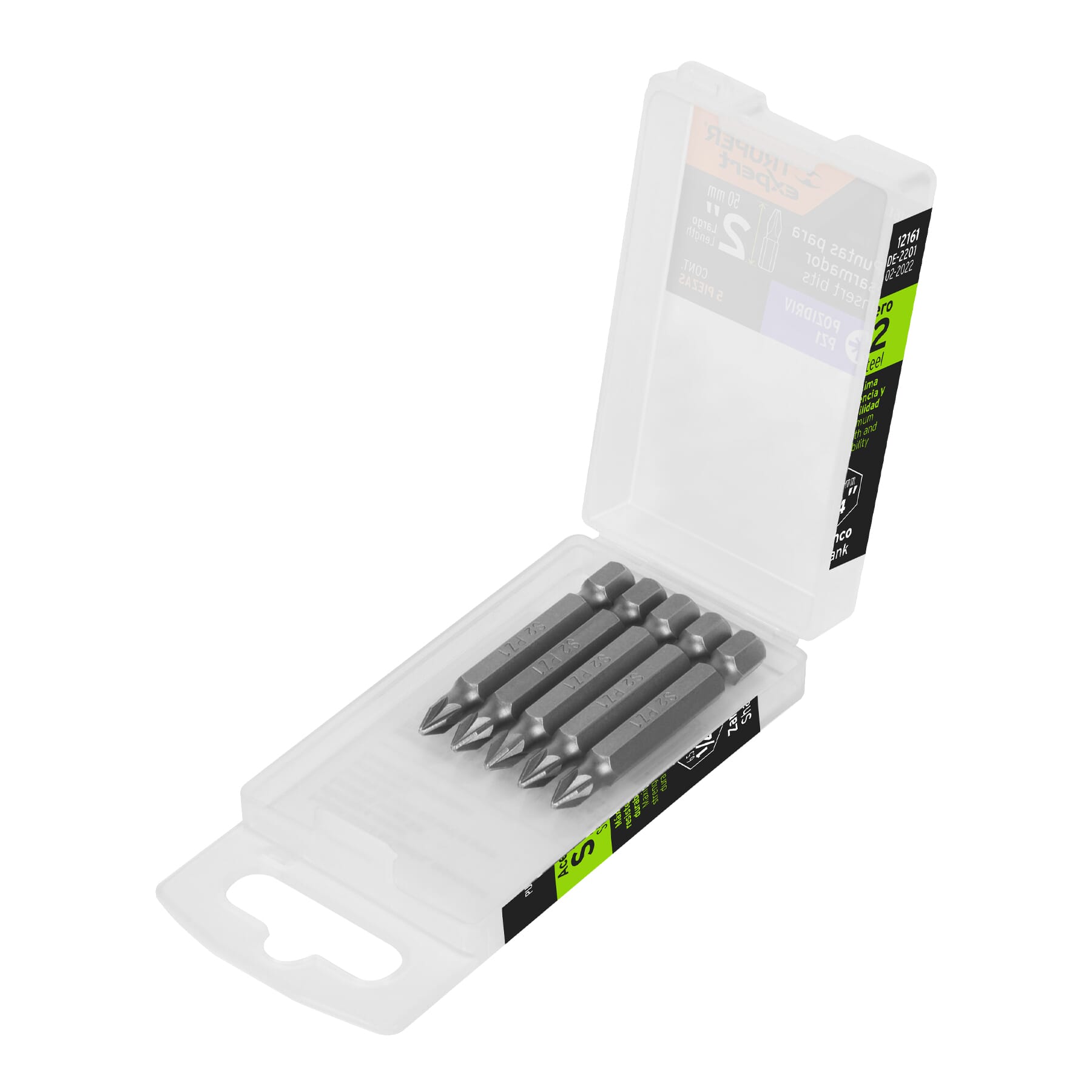 Truper Screwdriver Bits 50mm Pozi #1 5 pack 12161