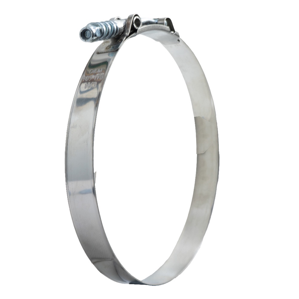 Global T-Bolt Clamp with Spring 19 165-173 mm W2 (Ea)