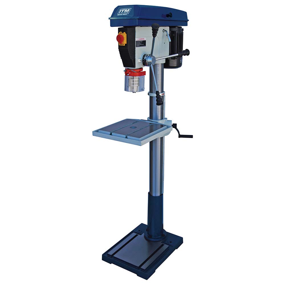 Trademaster Pedestal Floor Drill Press 3MT 25mm Cap. 1500W