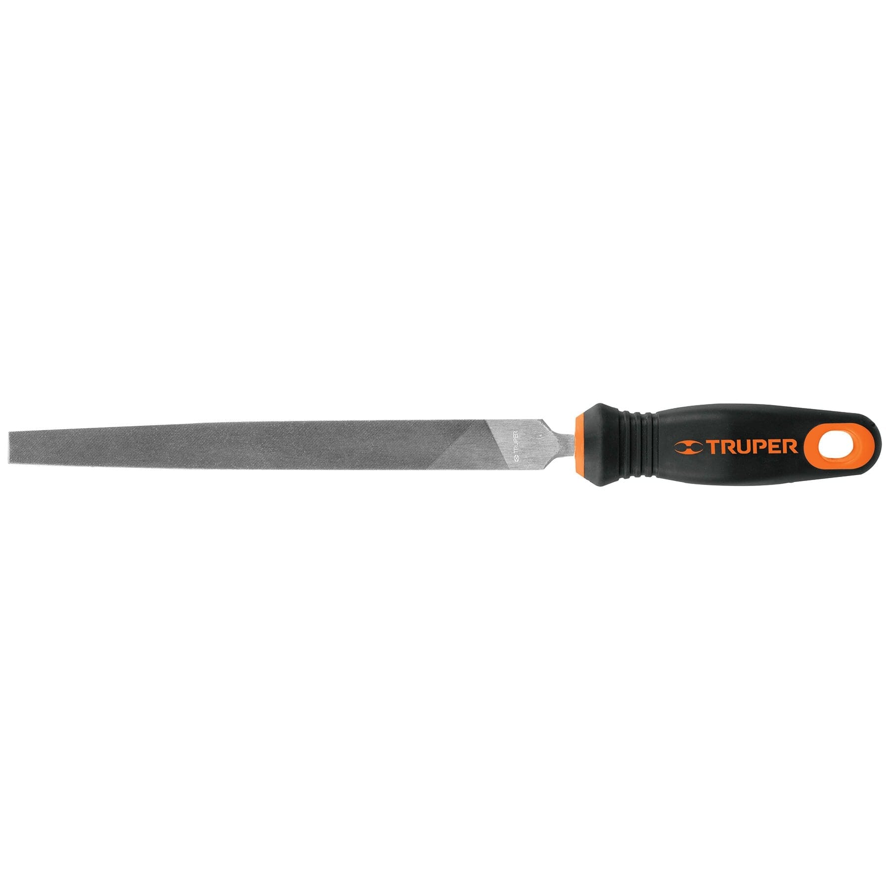 Truper Flat Smooth Cut File 200mm with handle