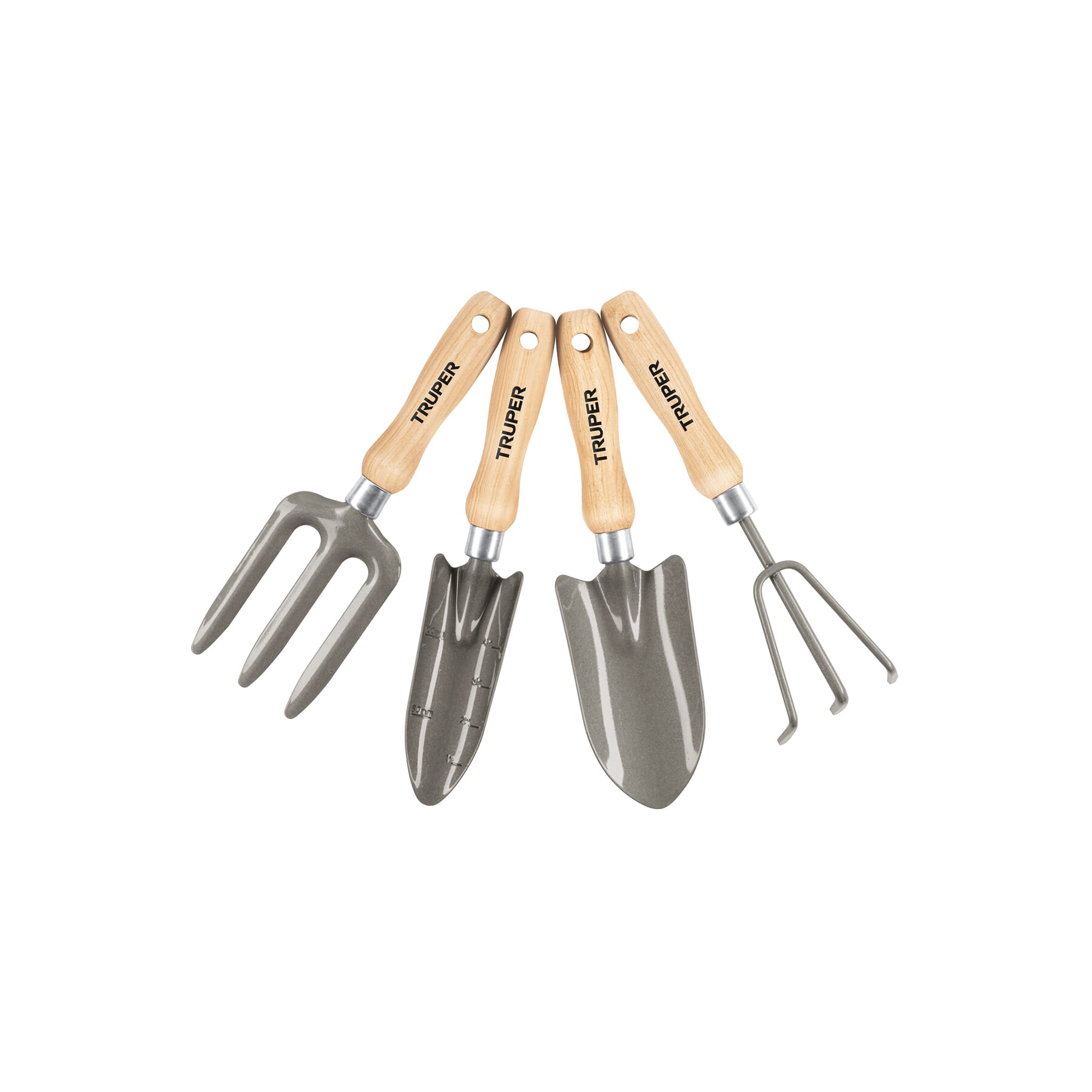 Truper Garden Hand Trowel Set in Colour Box 4-pce