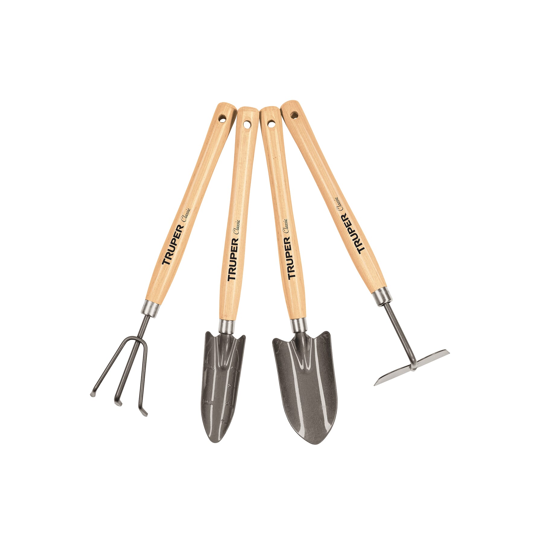 Truper Garden Hand Tool Set Long Handles 4-pce