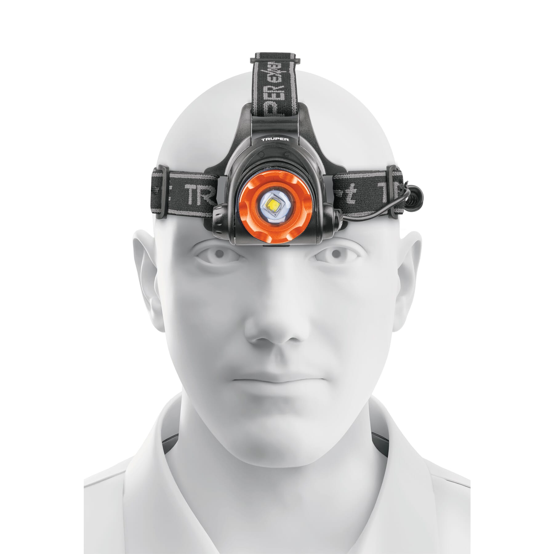 Truper Headlight 800 Lumin 3.5hr takes AA x 4