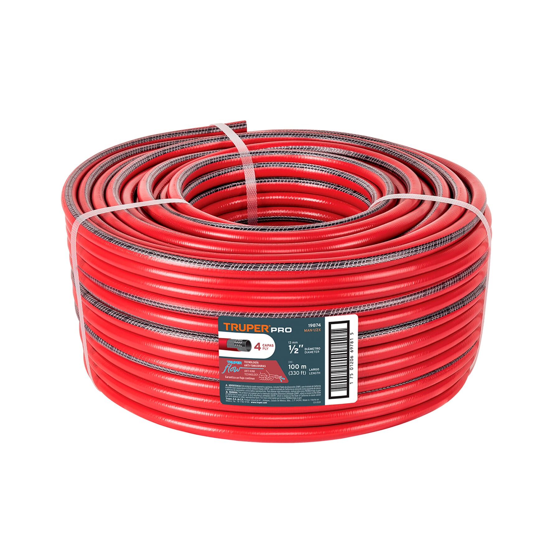 Truper Pro Garden Hose 12mm x 100m