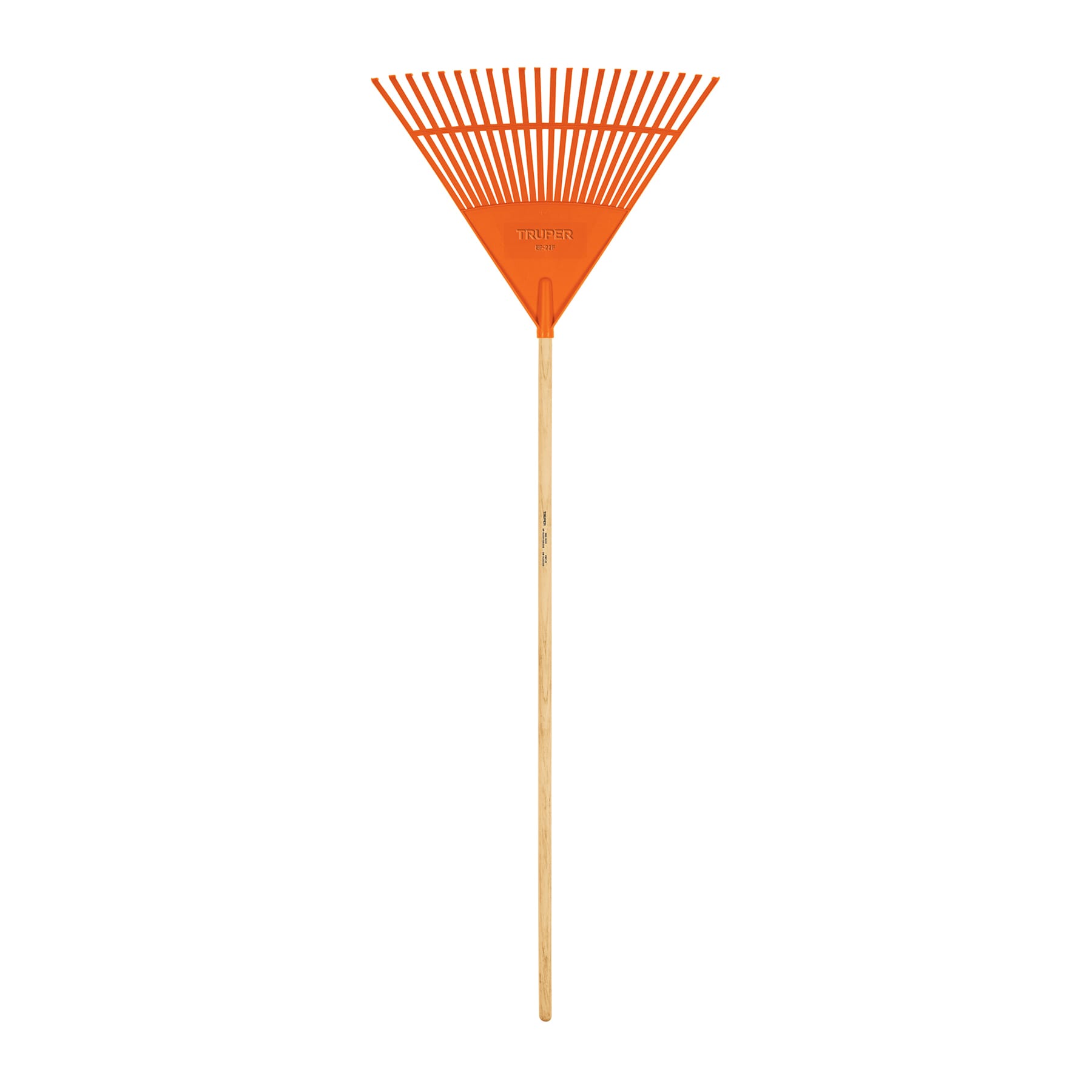Truper Leaf Rake Plastic Head with 1.2m Handle