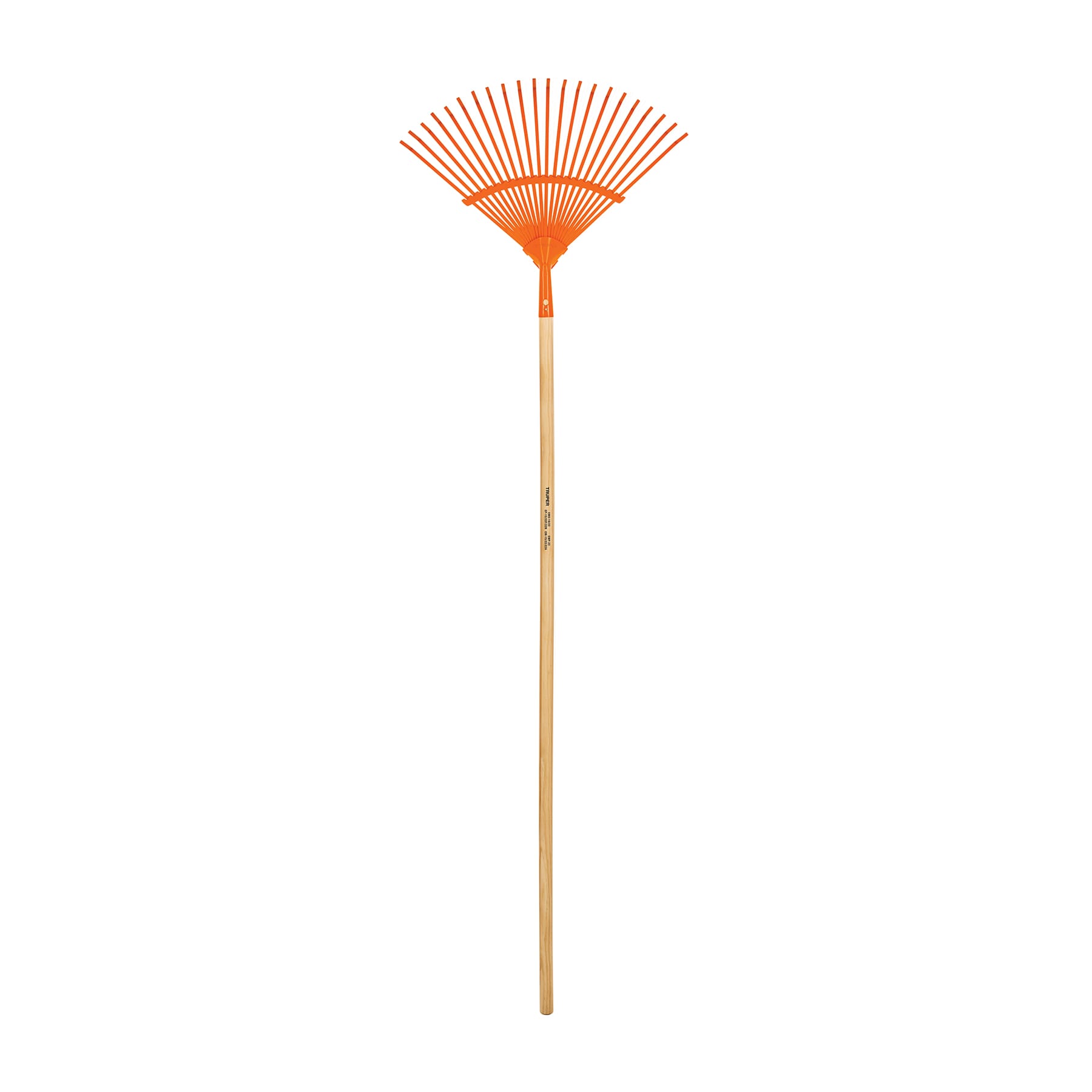 Truper Leaf Rake Metal Head 22 Tyne with 1.2m Handle