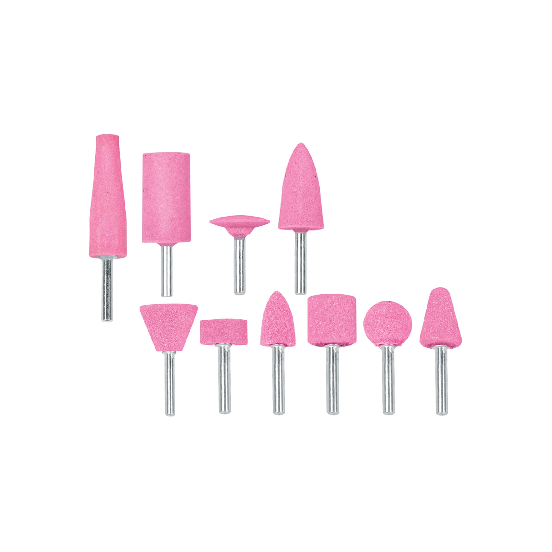 Truper Grinding Stones on 6mm Shaft     5 Shapes