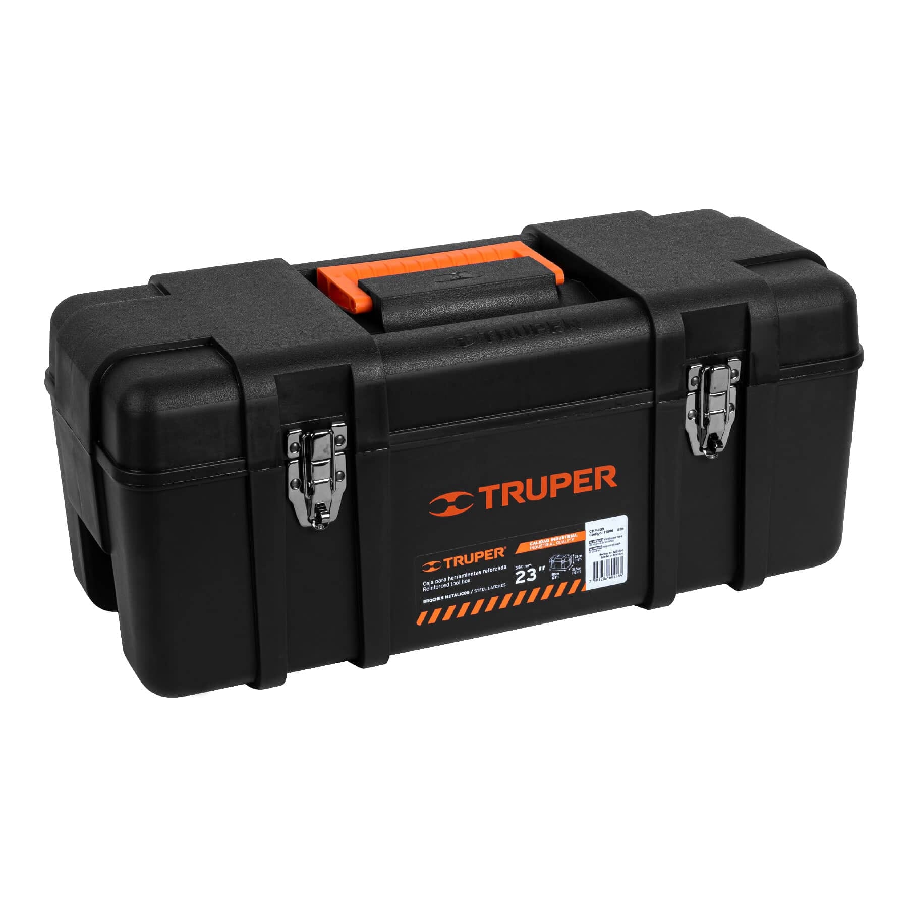 Truper Tool Box Plastic/ABS with Removable Tray 575mm