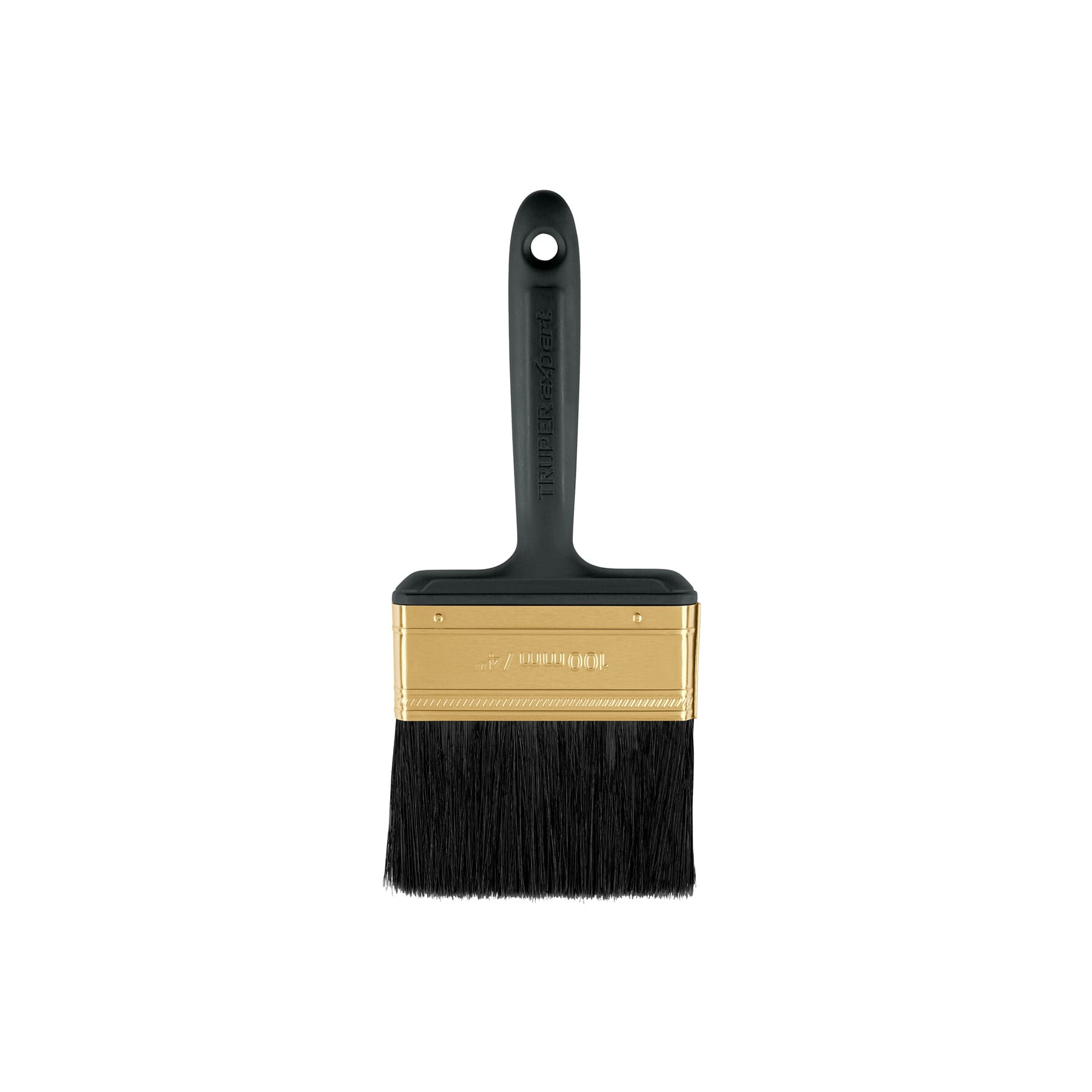 Truper Paint Brush Plastic Handle Synthetic Bristle 100mm