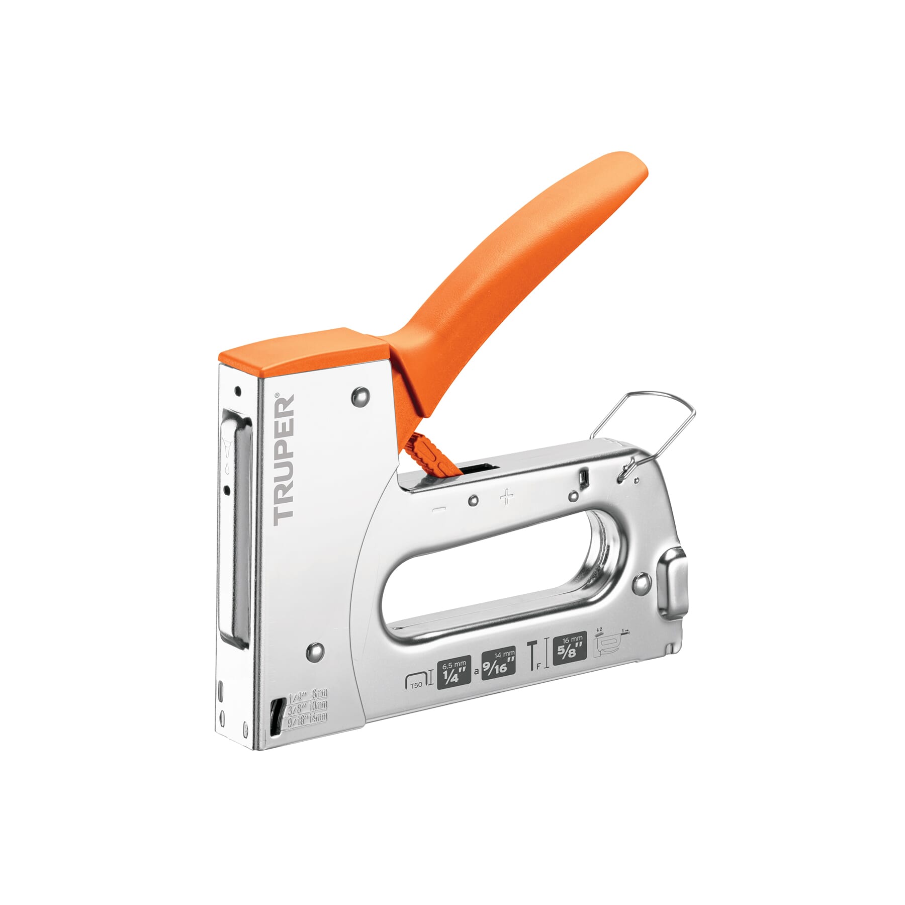 Truper Staple Gun - Heavy Duty with Staples 17964
