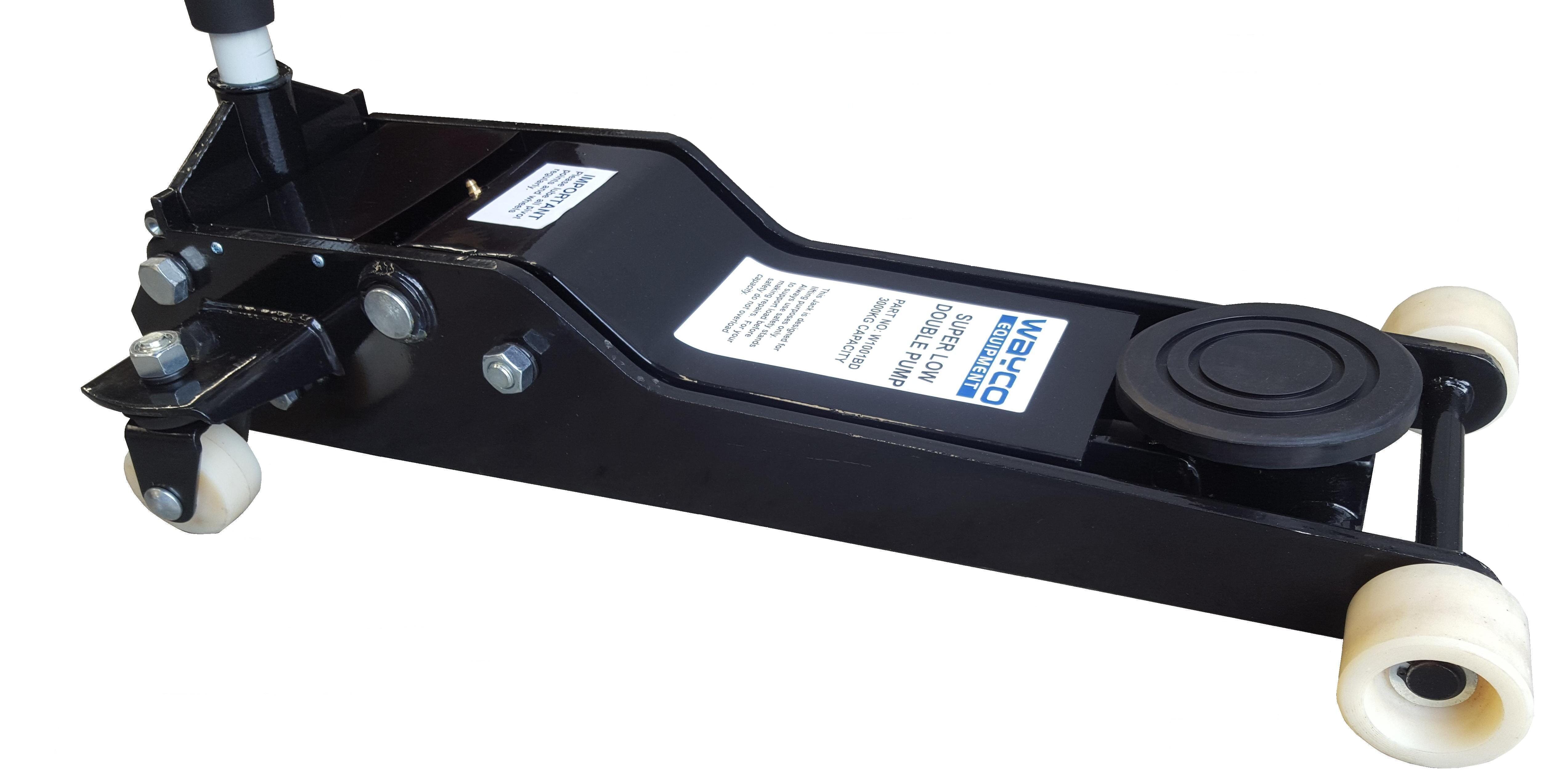 Wayco Garage Jack - Super Low 3.0 Ton x 87mm min Height